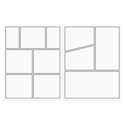 Blank Comic Book 8.5x11"
