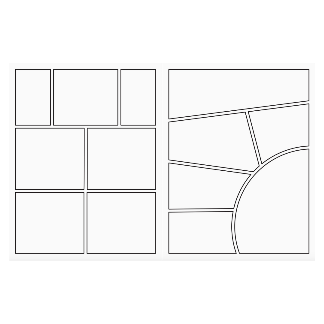 Blank Comic Book 8.5x11"