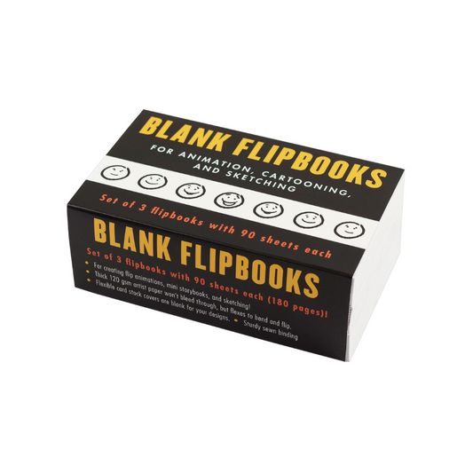 Blank Flipbooks Pack of 3