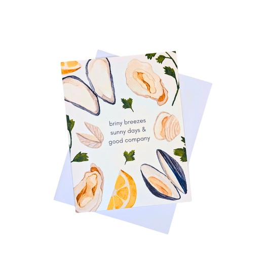 🇨🇦  "Briny Breezes" Greeting Card
