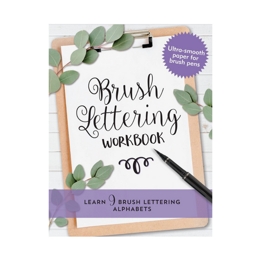 Brush Lettering Workbook