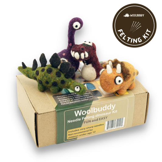 DIY Needle Felting Dinosaur Kit – Craft 4 Dino Friends