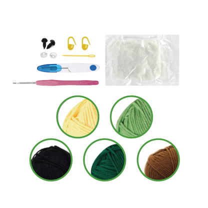 "Mini Brocoli Buddy" DIY Crochet Kit