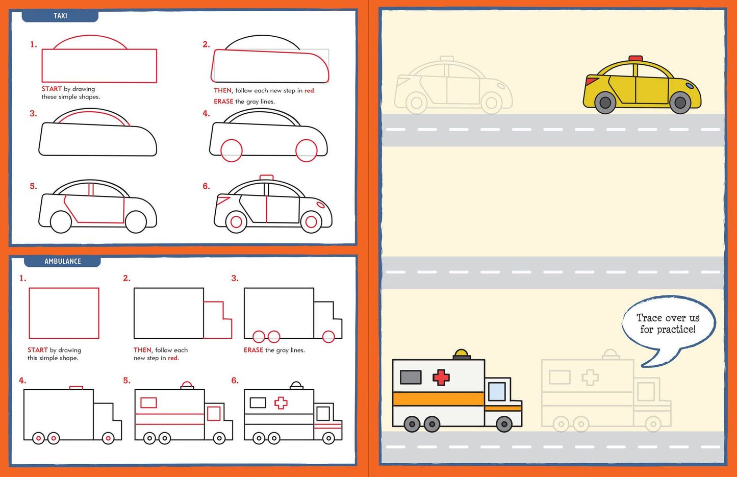 Learn to Draw... Cars, Trucks, & Trains!