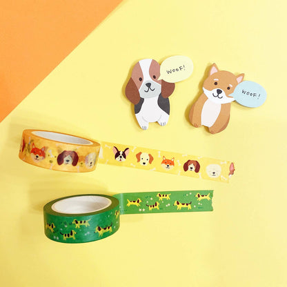Washi Tape: Pups
