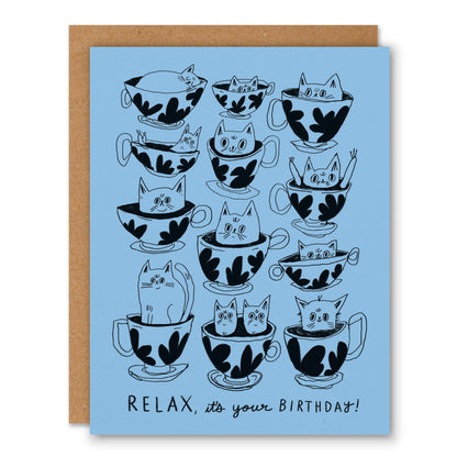🇨🇦 "Relaxing Birthday" Greeting Card