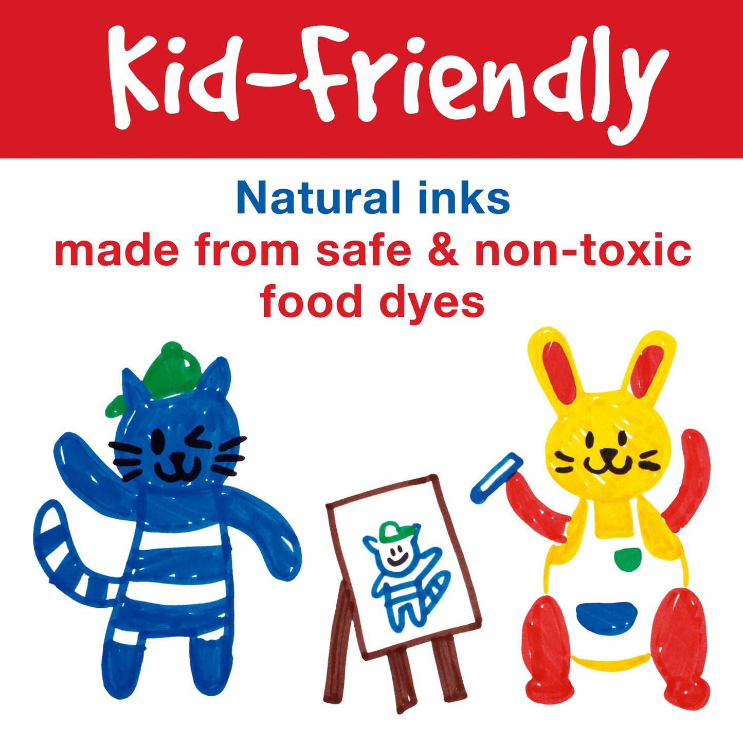 Faber-Castell Little Creatives Ultra Washable Markers Set of 12