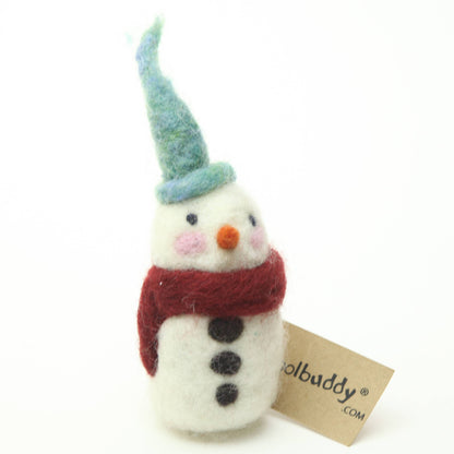 Woolbuddy Needle Felting Kit "Snowman"