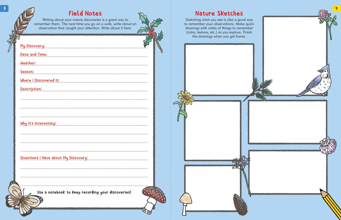 "The Nature Explorer's" Activity Book