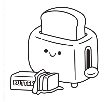 "Colour Me Comfy" Colouring Book