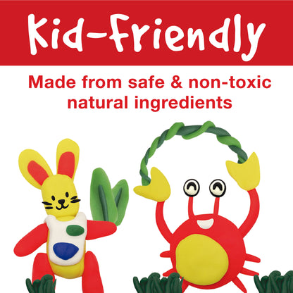 Faber-Castell Little Creatives SuperSoft Modeling Dough Set of 6