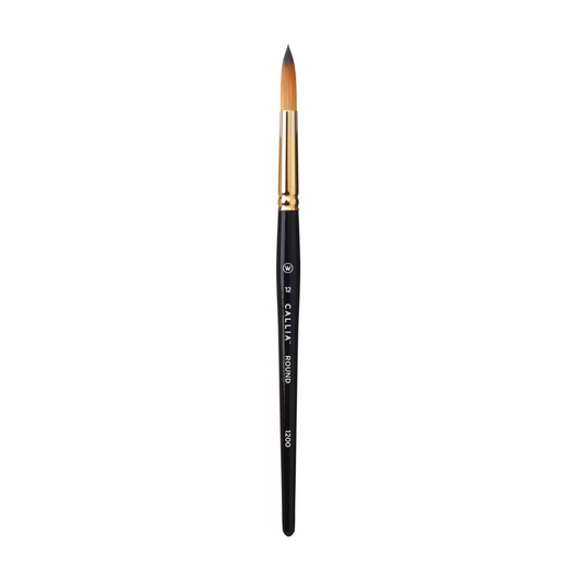 Willow Wolfe Callia Round Synthetic Kolinsky