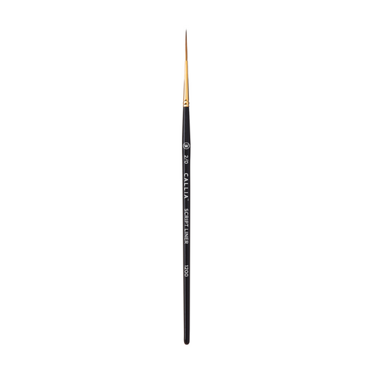 Willow Wolfe Callia Script Liner Synthetic Kolinsky