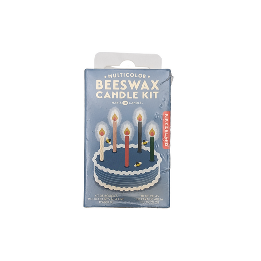 Kikkerland Beeswax Candle Kit - Colourful
