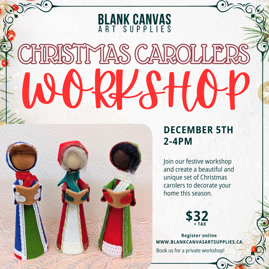 Workshop: Christmas Carolers, December 5th (Afternoon)