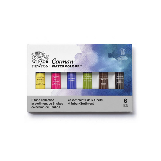 Winsor & Newton Cotman Watercolour Set of 6 Tubes