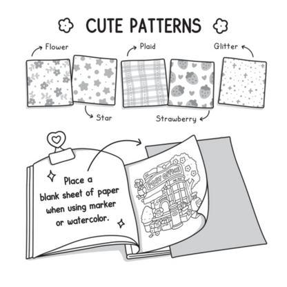 Coco Wyo "Cozy Corner" Colouring Book