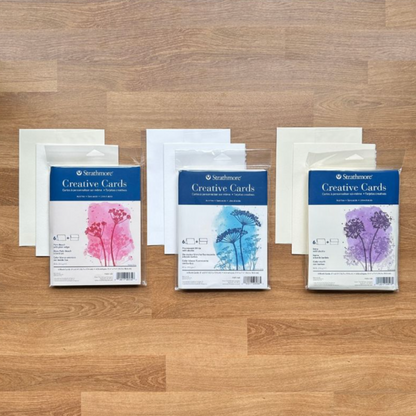 Strathmore Creative Cards - Packs of 6 w/envelopes