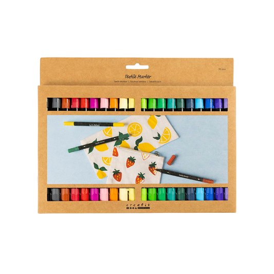 Creativ Textile Markers Set of 20
