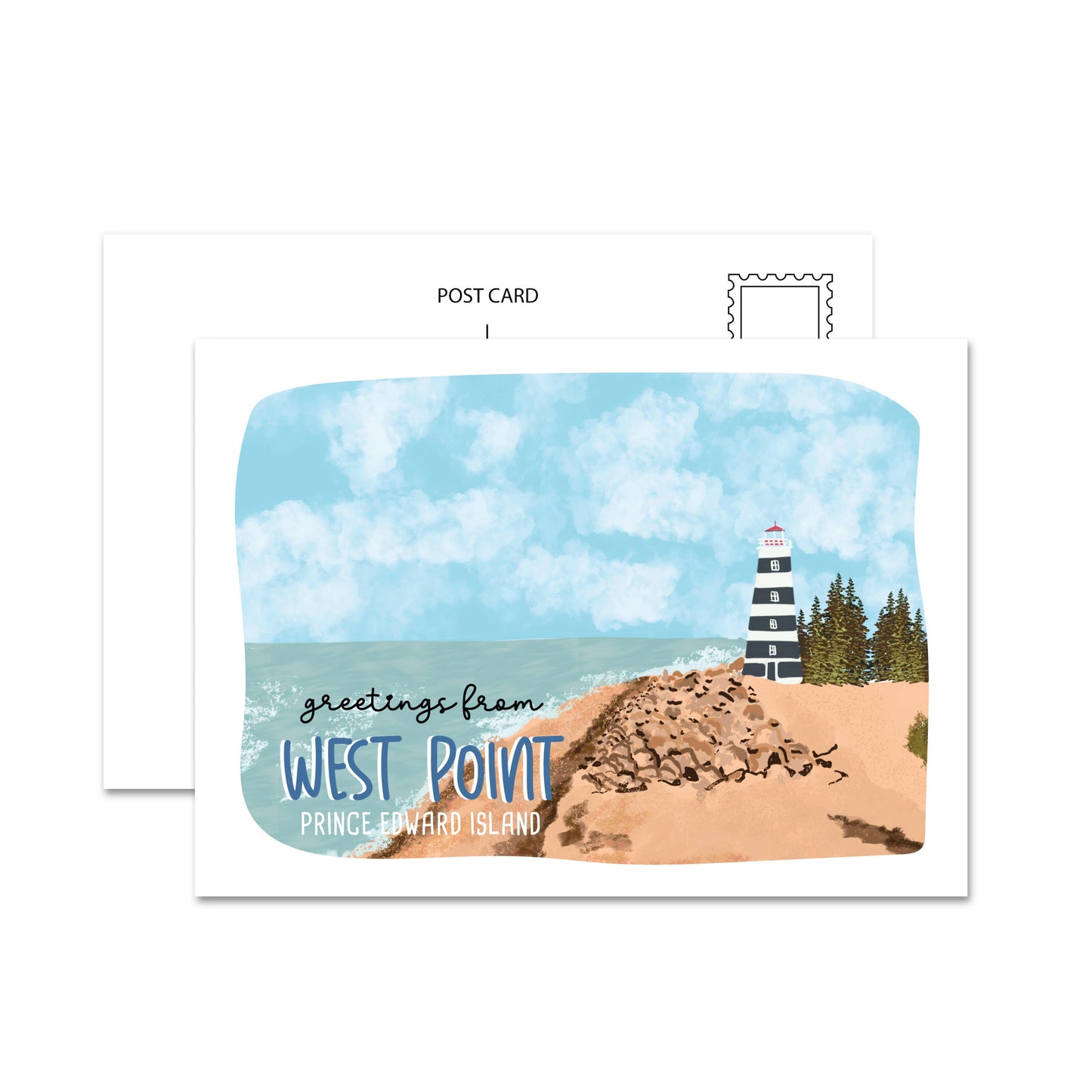 🇨🇦 "Greetings From West Point" Postcard