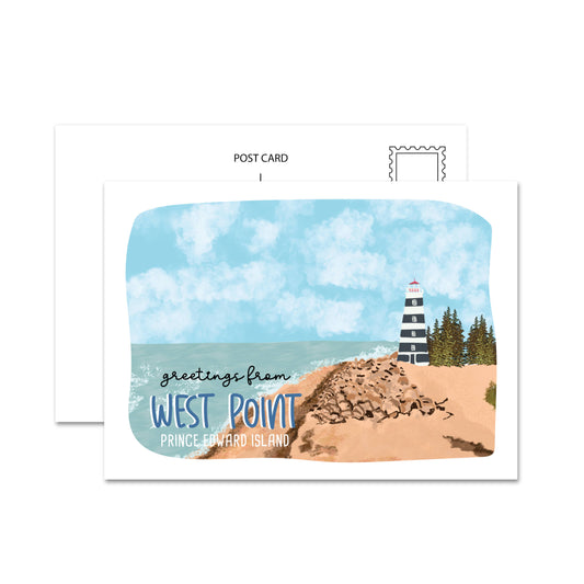 🇨🇦 "Greetings From West Point" Postcard