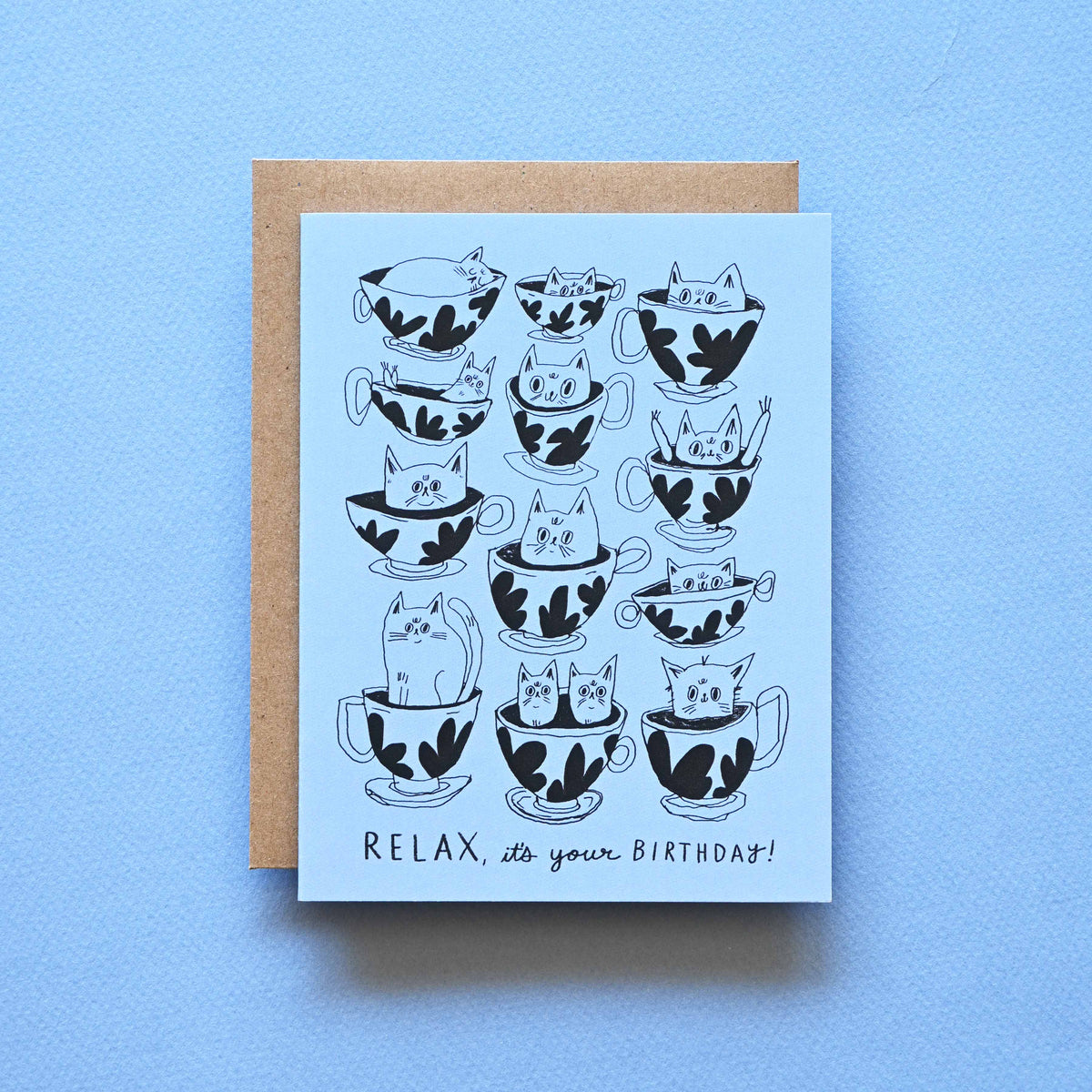 🇨🇦 "Relaxing Birthday" Greeting Card