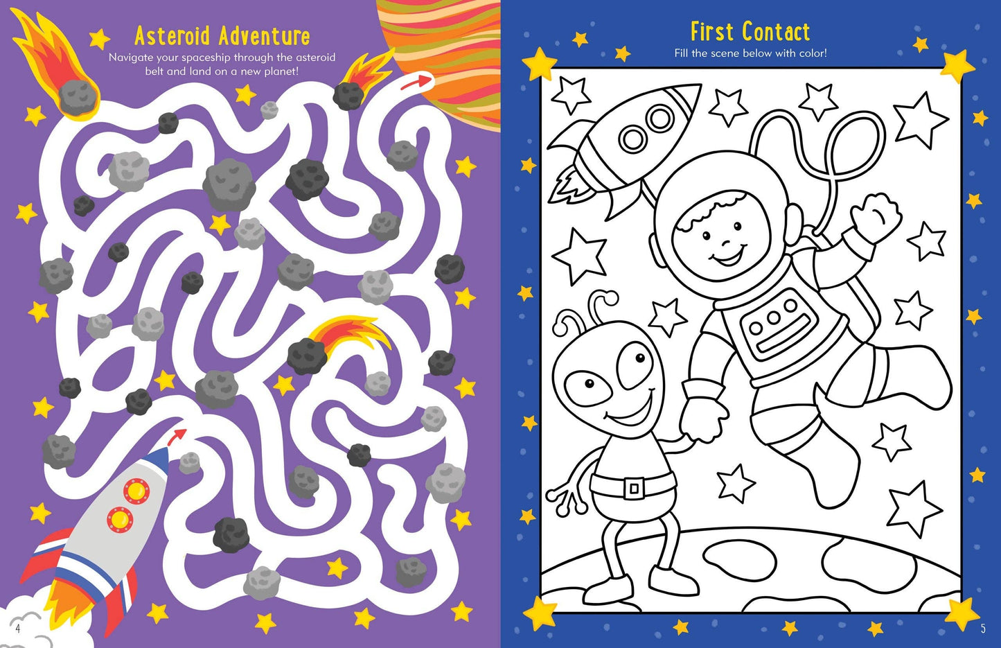 "Outer Space" Activity Book