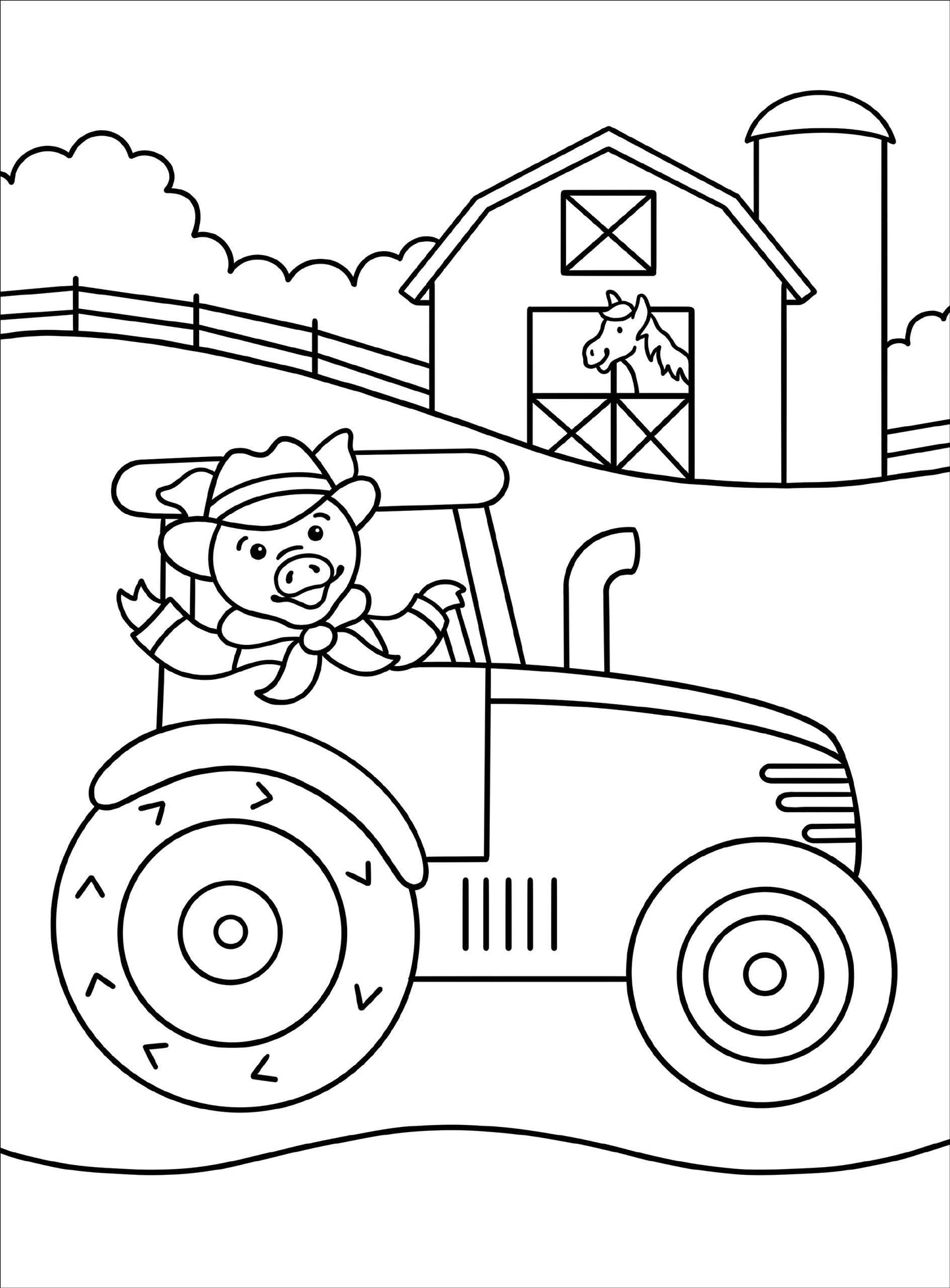 "My First Colouring Book: Things That Go!" Toddler Colouring Book