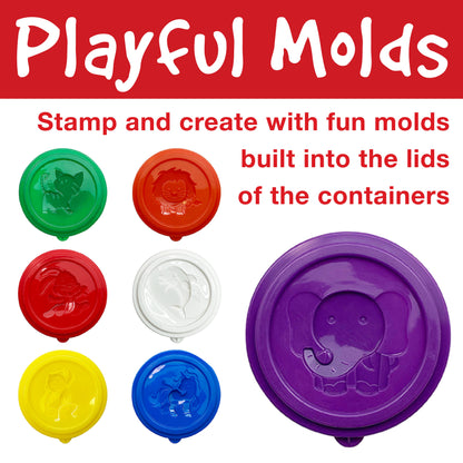 Faber-Castell Little Creatives SuperSoft Modeling Dough Set of 6