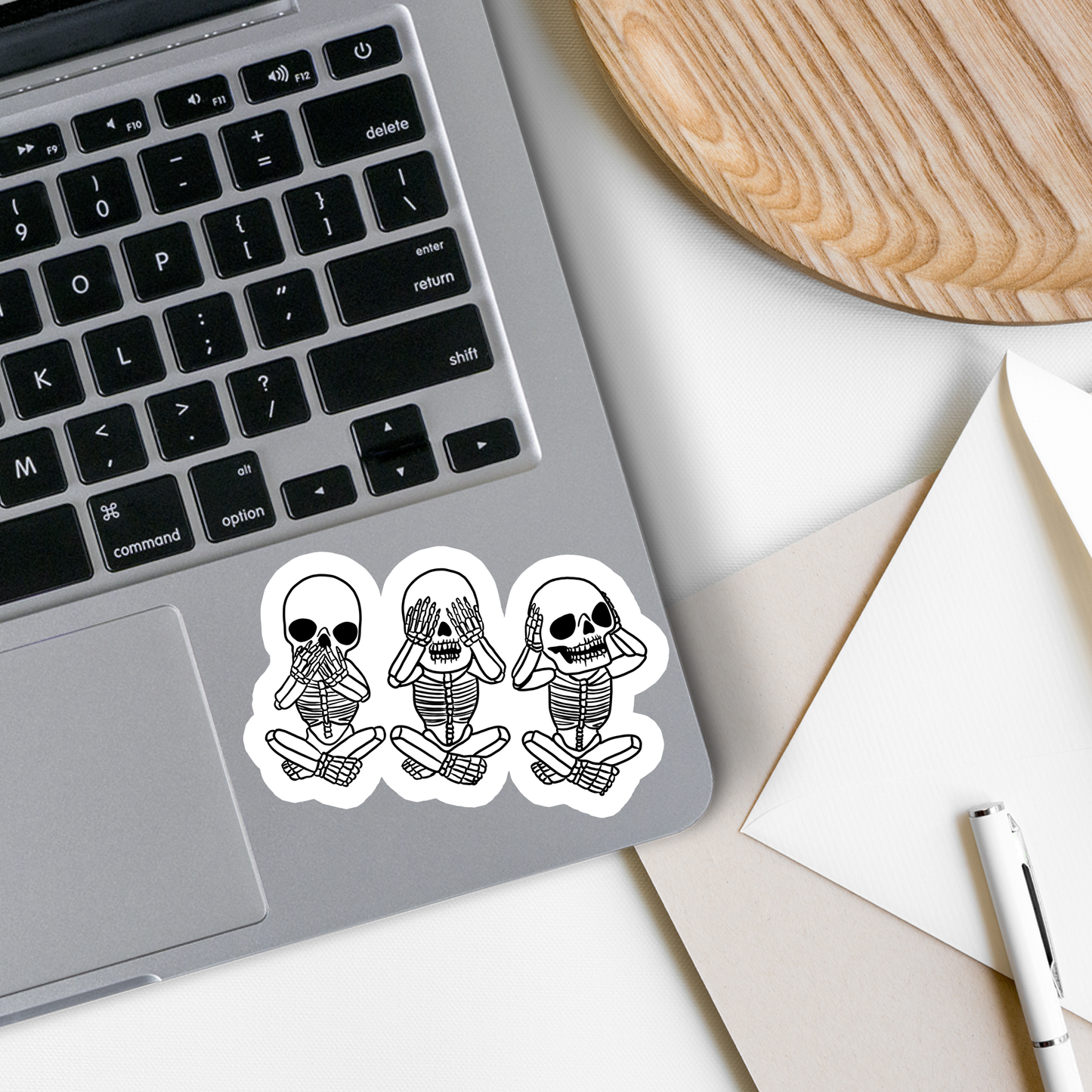 "Skeletons" Sticker