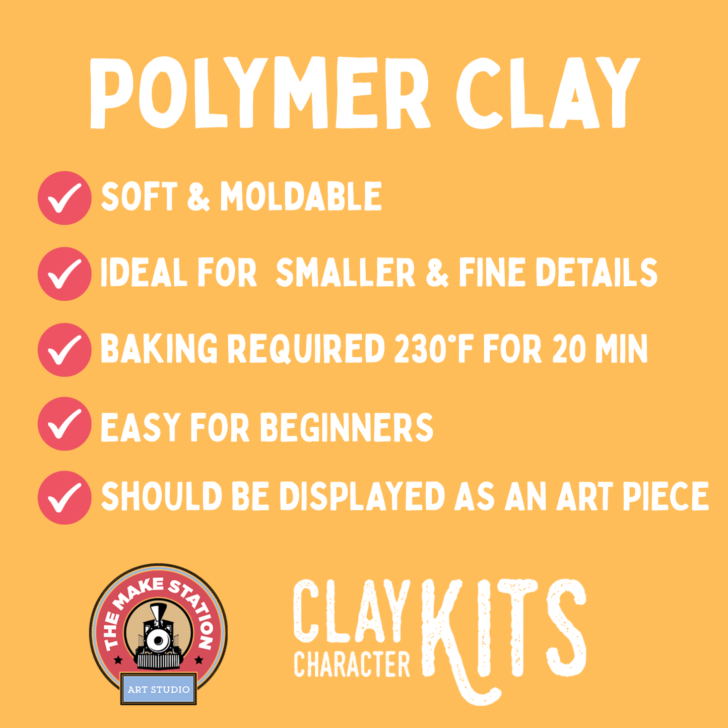🇨🇦 "Benjamin Baker" DIY Polymer Clay Kit