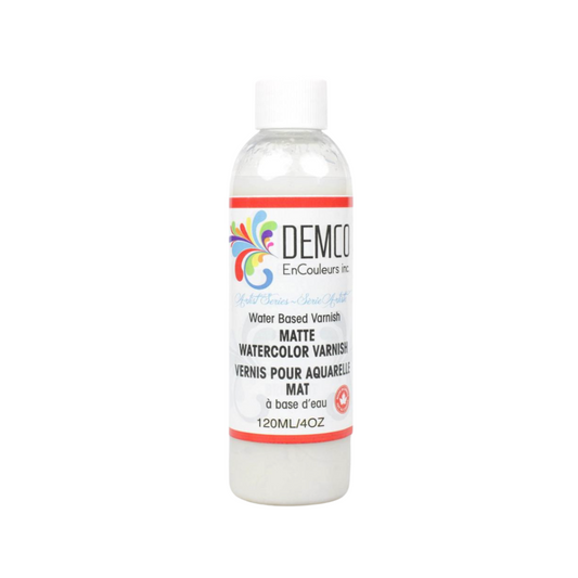 Demco Watercolour Matte Varnish 4oz / 120ml