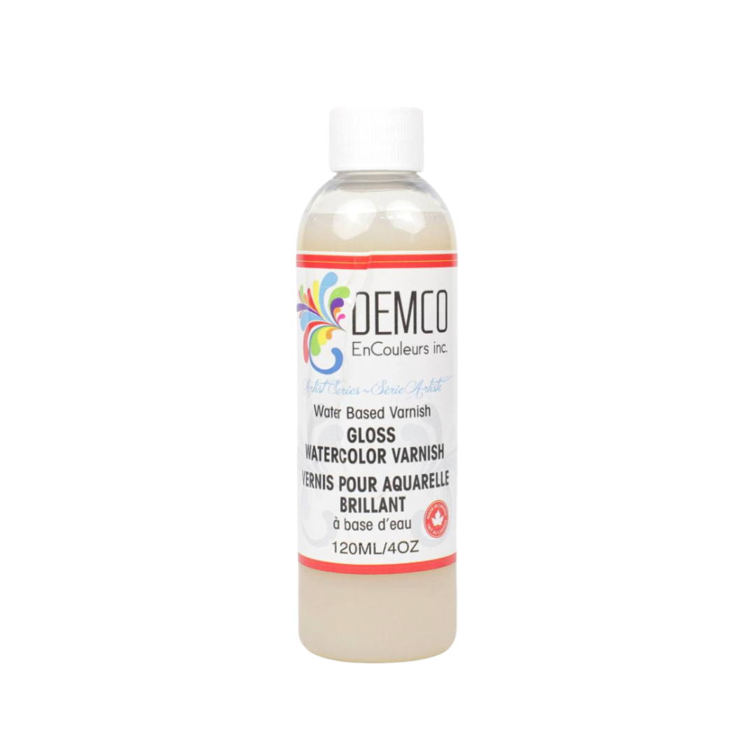 Demco Watercolour Gloss Varnish 4oz / 120ml