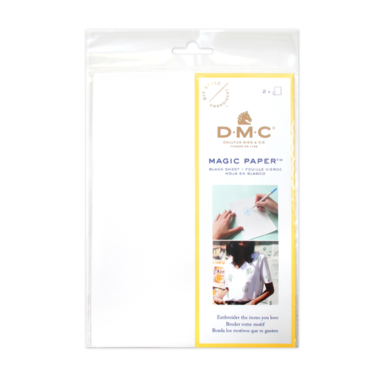 DMC Blank Sheets of Magic Paper (2 pieces)