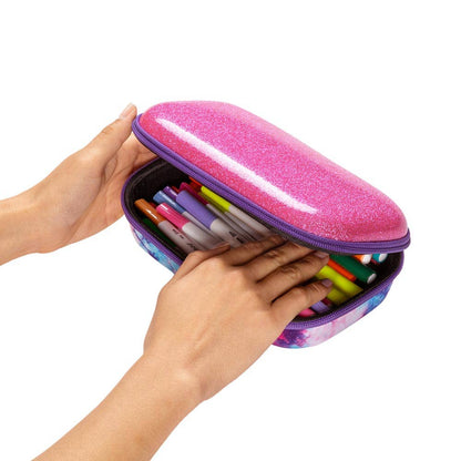 ZIPIT Pink Glitter Storage Box