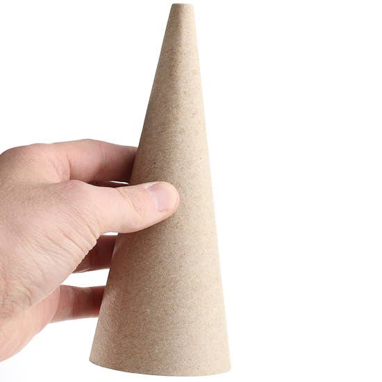 Cardboard Craft Cone 6 3/4"