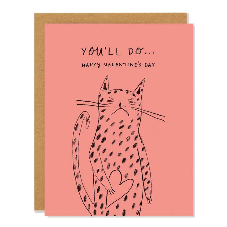 🇨🇦  "You'll Do" Valentine's Card