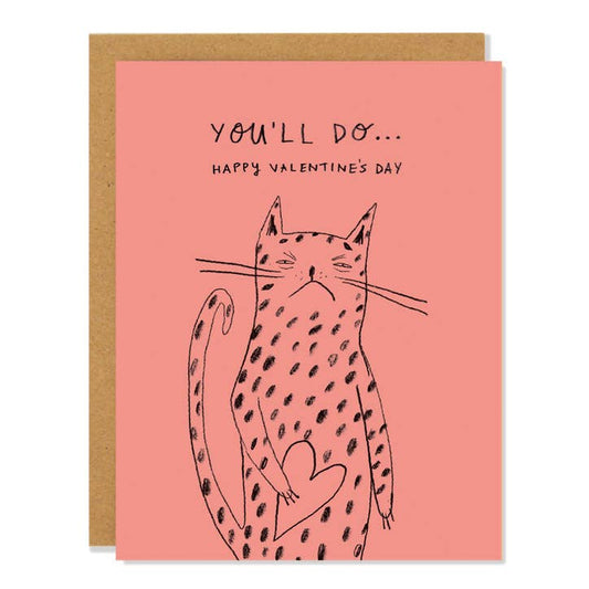 🇨🇦  "You'll Do" Valentine's Card