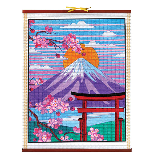 Faber-Castell Paper Scroll Painting Kit for Kids "Mount Fuji"