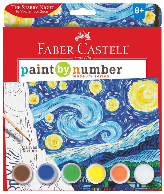 Faber Castell Paint by Number Museum Series "The Starry Night - Van Gogh"