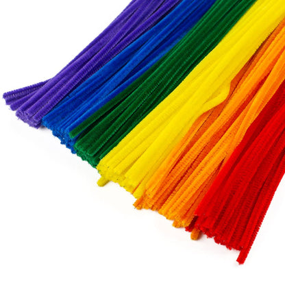 12" Pipe Cleaner Chenille Stems (Packs of 25)