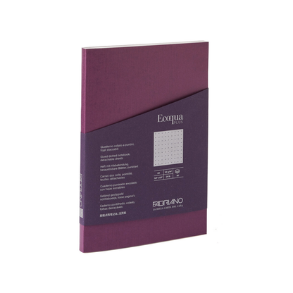 Fabriano ECOQUA Plus Dot Matrix Notebooks A5 (Glue-bound)
