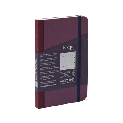 Fabriano ECOQUA Plus Fabric-bound Dot Matrix Notebooks 3.5x5.5"