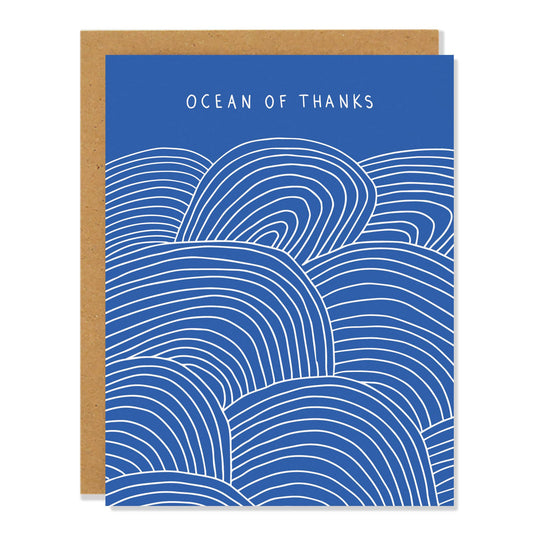 🇨🇦  "Ocean of Thanks" Greeting Card