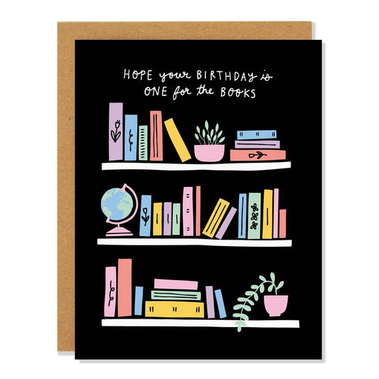🇨🇦 "One for the Books" Birthday Cad