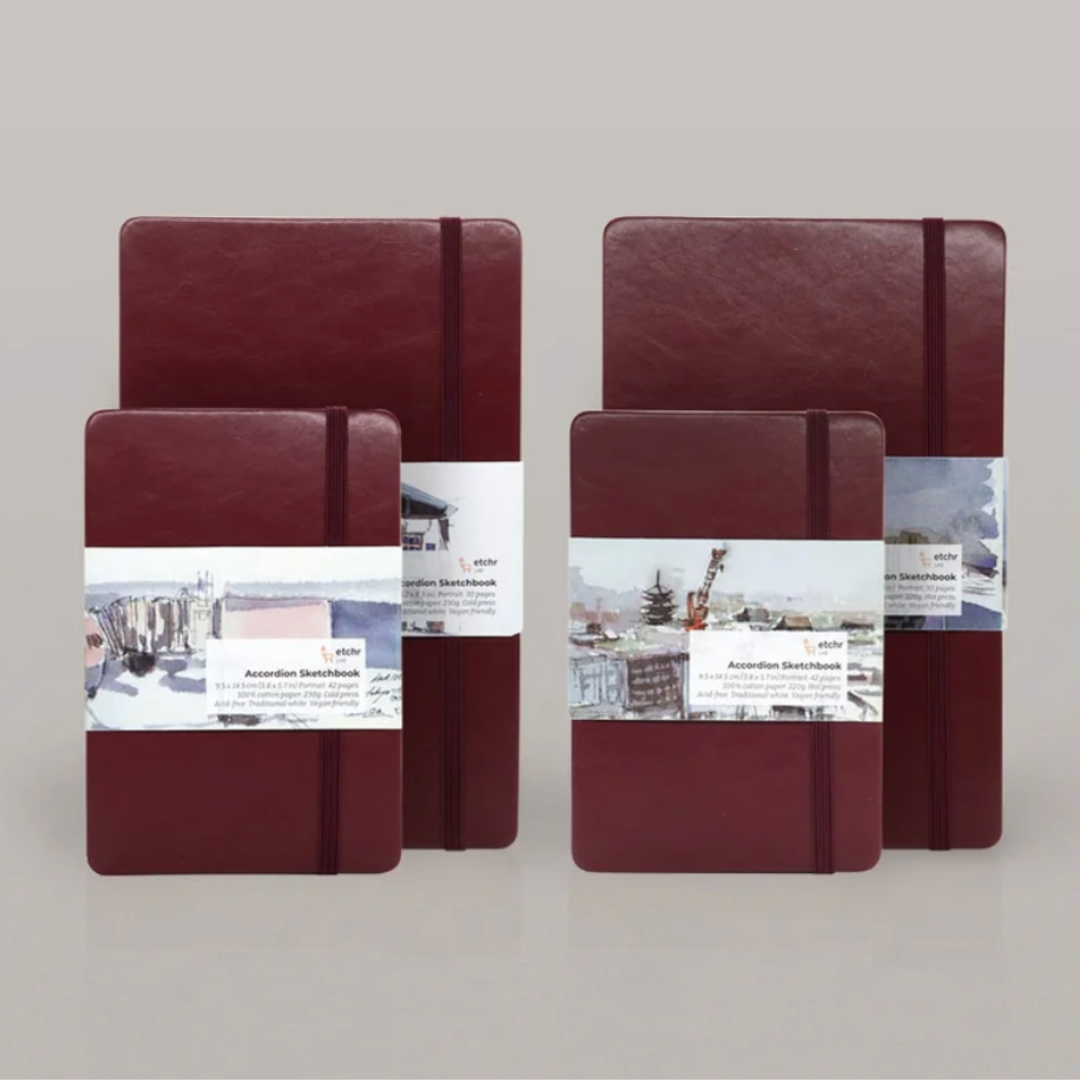 Etchr Accordion Sketchbooks