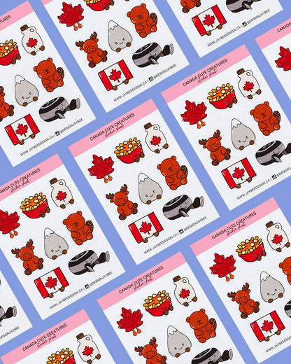 🇨🇦 "Canada" Mini Sticker Sheet