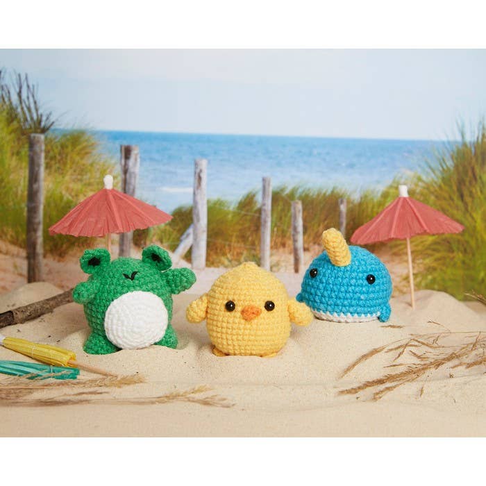 Crochet Craft Kit "Mini Crochet Friends"