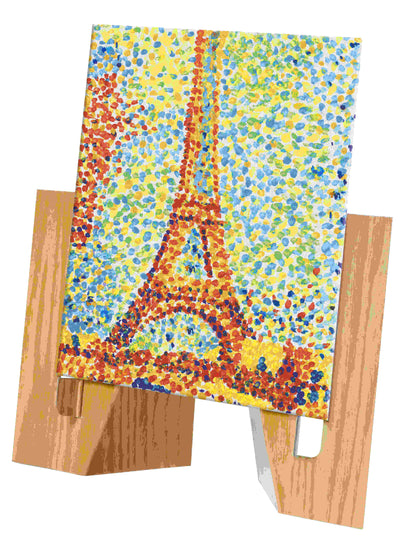 Faber Castell Paint by Number Museum Series "The Eiffel Tower - Georges Seurat"