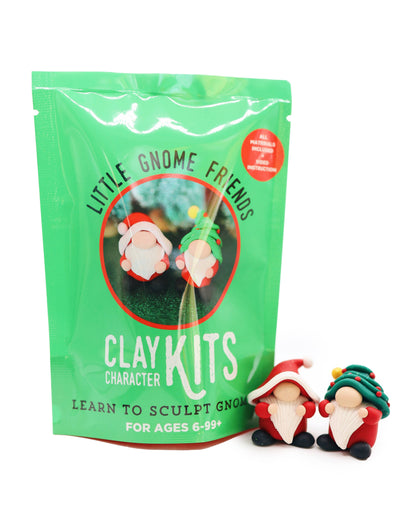 🇨🇦 "Christmas Gnome Buddies" DIY Polymer Clay Kit